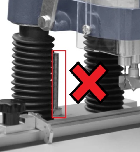 Przystawka odciągowa / Króciec do wiertarki do zawiasów Cormak