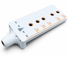 Szablon Przymiar do nawiercania pod stopki Camar 306 | 5 pozycji fi 6/12 mm
