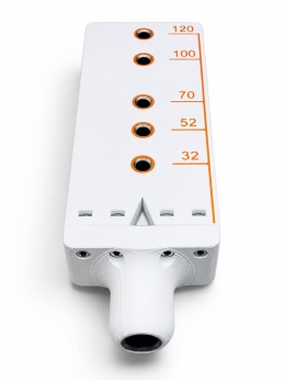 Szablon Przymiar do nawiercania pod stopki Camar 306 | 5 pozycji fi 6/12 mm