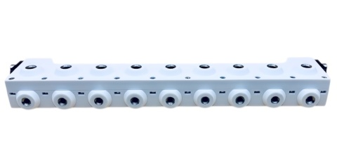 Szablon Wzornik Listwa do konfirmatów |System 32|fi7 + fi5| wiercenie mebli