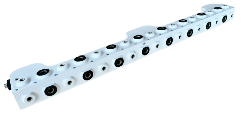 Szablon do kołkowania wiercenia otworów pod kołki i konfirmaty 548 mm Szablon do kołkowania wiercenia otworów pod kołki i konfirmaty 548 mm