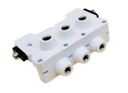 Szablon do konfirmatów meblowych Wzornik do wiercenia otworów fi7 + fi5 mm