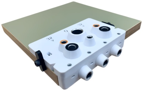 Szablon do mimośrodów Wzornik do kołków do mebli| Hafele Ixconnect 4w1