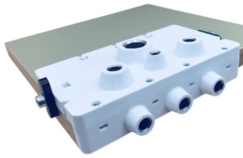 Szablon do mimośrodów i kołków