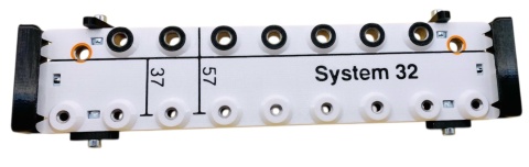 Szablon do otworów pod półki Przymiar do podpórek Listwa fi5 | fi8 mm