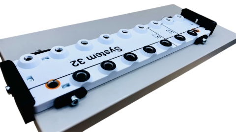 Szablon do otworów pod półki Przymiar do podpórek Listwa fi5 | fi8 mm